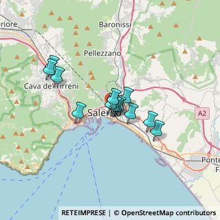 Mappa Via Bastia, 84125 Salerno SA, Italia (2.60769)