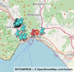 Mappa Via Vincenzo Sica, 84125 Salerno SA, Italia (4.4735)