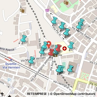 Mappa Via Bastia, 84125 Salerno SA, Italia (0.126)