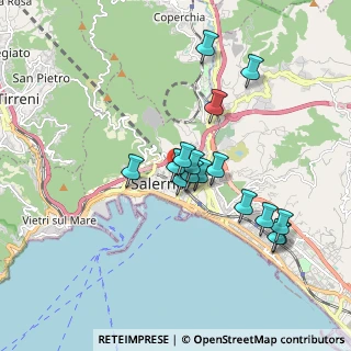 Mappa Via Vincenzo Sica, 84125 Salerno SA, Italia (1.68938)