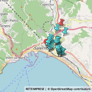 Mappa Via Vincenzo Sica, 84125 Salerno SA, Italia (1.15)