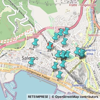 Mappa Via Bastia, 84125 Salerno SA, Italia (0.463)