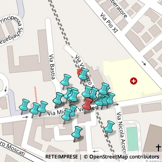 Mappa Via Michele Vernieri, 84125 Salerno SA, Italia (0.06296)