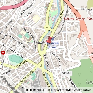 Mappa Via Irno, 2, 84100 Salerno, Salerno (Campania)
