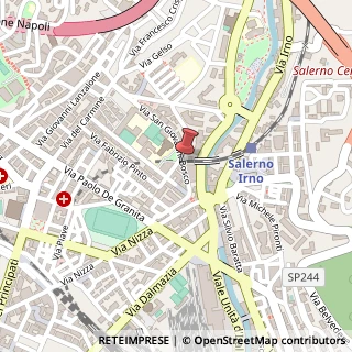 Mappa Via s. giovanni bosco 24, 84124 Salerno, Salerno (Campania)