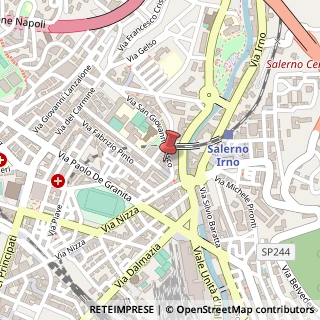 Mappa Via San Giovanni Bosco, 44, 84124 Salerno, Salerno (Campania)