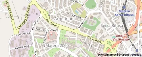 Mappa Matera