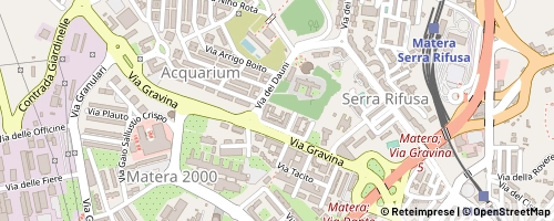 Mappa Matera