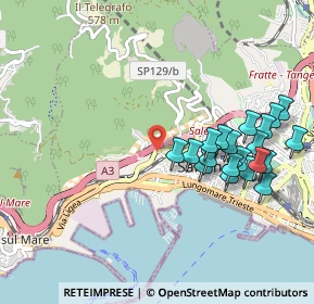 Mappa Via Giuseppe Paesano, 84125 Salerno SA, Italia (1.0985)