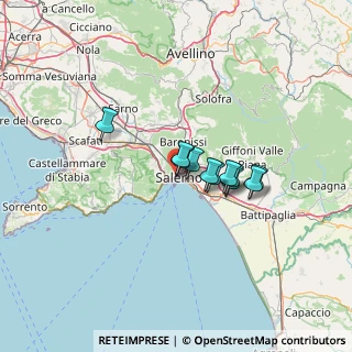 Mappa Via Giuseppe Paesano, 84125 Salerno SA, Italia (9.23818)