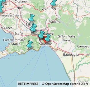 Mappa Via Giuseppe Paesano, 84125 Salerno SA, Italia (21.15385)