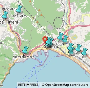 Mappa Via Giuseppe Paesano, 84125 Salerno SA, Italia (2.20583)