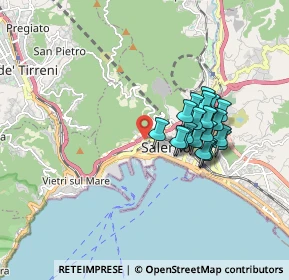 Mappa Via Giuseppe Paesano, 84125 Salerno SA, Italia (1.553)