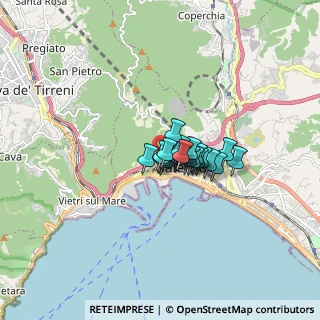 Mappa Via Giuseppe Paesano, 84125 Salerno SA, Italia (0.8835)