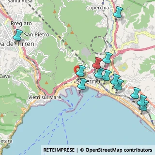 Mappa Via Giuseppe Paesano, 84125 Salerno SA, Italia (2.46154)