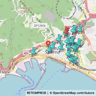 Mappa Via San Maria Consolazione, 84125 Salerno SA, Italia (1.022)