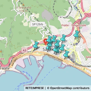Mappa Via Salvatore de Renzi, 84125 Salerno SA, Italia (0.6675)