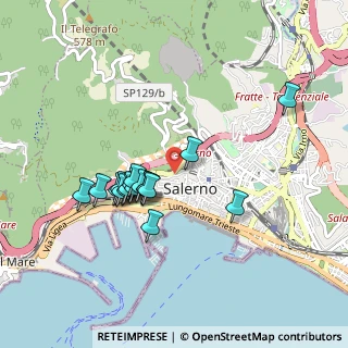 Mappa Via San Maria Consolazione, 84125 Salerno SA, Italia (0.84389)