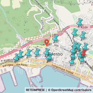 Mappa Via San Maria Consolazione, 84125 Salerno SA, Italia (0.6805)