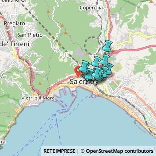 Mappa Via Salvatore de Renzi, 84125 Salerno SA, Italia (1.06615)