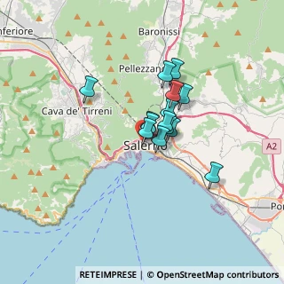 Mappa Via San Maria Consolazione, 84125 Salerno SA, Italia (2.255)