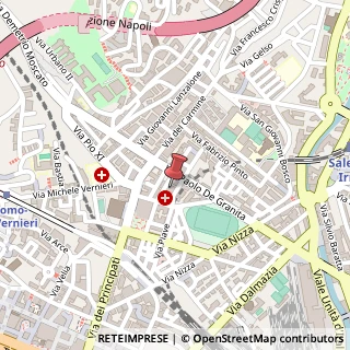 Mappa Via Renato de Martino, 4, 84124 Salerno, Salerno (Campania)