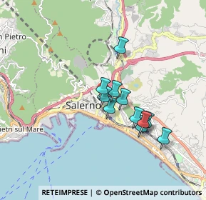 Mappa Via Renato de Martino, 84124 Salerno SA, Italia (1.39455)