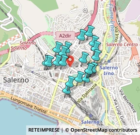 Mappa Via Nicola Aversano, 84124 Salerno SA, Italia (0.3165)