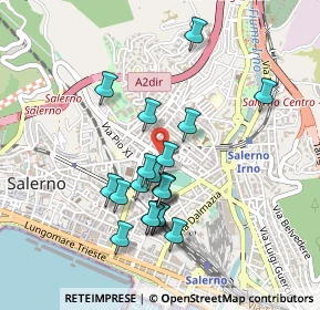 Mappa Via Nicola Aversano, 84124 Salerno SA, Italia (0.4405)