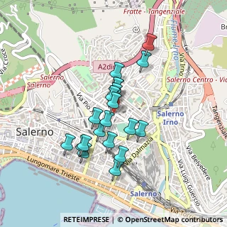 Mappa Via Giovanni Cuomo, 84100 Salerno SA, Italia (0.3775)