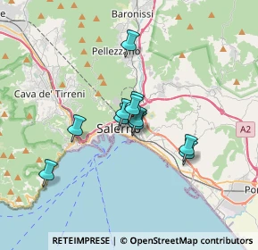 Mappa Via Santa Caterina Alessandrina, 84125 Salerno SA, Italia (2.47273)