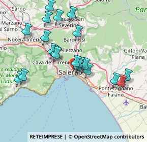 Mappa Via Vernieri, 84125 Salerno SA, Italia (7.98)