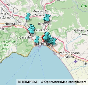 Mappa Via Santa Caterina Alessandrina, 84125 Salerno SA, Italia (4.246)