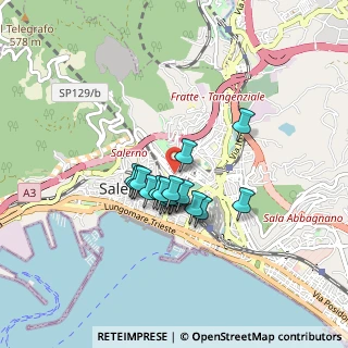 Mappa Via Santa Caterina Alessandrina, 84125 Salerno SA, Italia (0.62176)