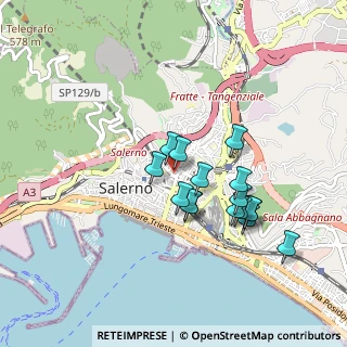 Mappa Via Santa Caterina Alessandrina, 84125 Salerno SA, Italia (0.8325)