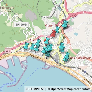 Mappa Via Santa Caterina Alessandrina, 84125 Salerno SA, Italia (0.749)