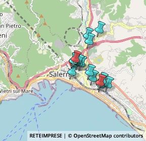 Mappa Via Santa Caterina Alessandrina, 84125 Salerno SA, Italia (1.16133)