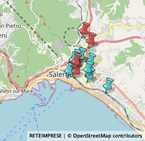 Mappa Via Santa Caterina Alessandrina, 84125 Salerno SA, Italia (0.87923)
