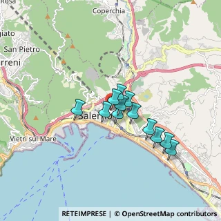 Mappa Via Santa Caterina Alessandrina, 84125 Salerno SA, Italia (1.30333)