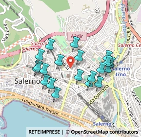 Mappa Via Santa Caterina Alessandrina, 84125 Salerno SA, Italia (0.4345)