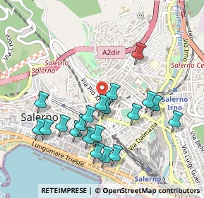 Mappa Via Santa Caterina Alessandrina, 84125 Salerno SA, Italia (0.5265)