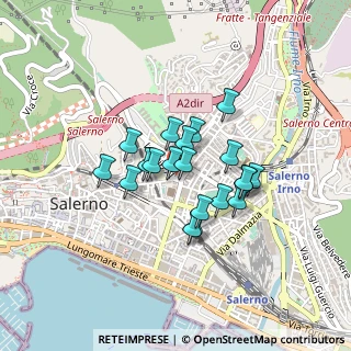 Mappa Via Pio Undicesimo, 84125 Salerno SA, Italia (0.3295)