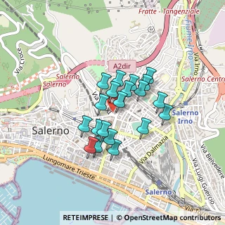 Mappa Via Pio Undicesimo, 84125 Salerno SA, Italia (0.3295)