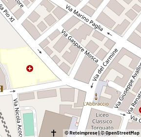 Mappa Via Gaspare Mosca, 84126 Salerno SA, Italia (0)