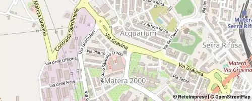 Mappa Matera