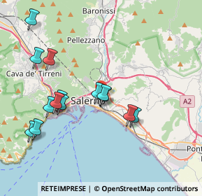 Mappa Via Fabrizio Pinto, 84134 Salerno SA, Italia (4.2)