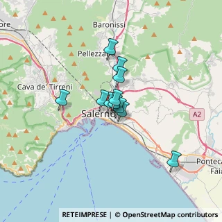 Mappa Via Fabio Mario, 84124 Salerno SA, Italia (2.18818)