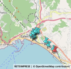 Mappa Via Francesco la Francesca, 84124 Salerno SA, Italia (1.14077)