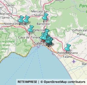 Mappa Via Francesco la Francesca, 84124 Salerno SA, Italia (4.40154)