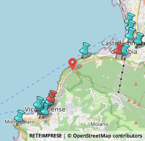 Mappa SS 145 Sorrentina, 80053 Castellammare di Stabia NA, Italia (3.214)